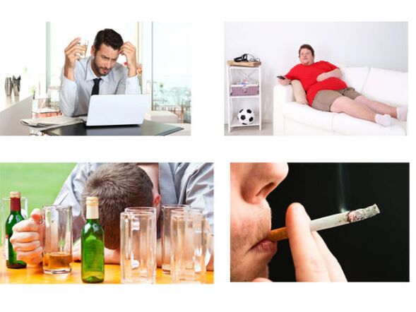 Negative factors affect physiological ability in men